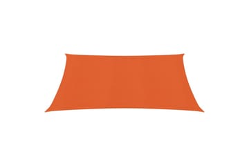 Solseil 160 g/m² oransje 2x2 m HDPE - Oransj - Hagemøbler - Solbeskyttelse - Solseil