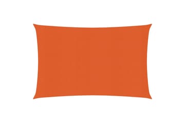 Solseil 160 g/m² oransje 2x3,5 m HDPE - Oransj - Hagemøbler - Solbeskyttelse - Solseil