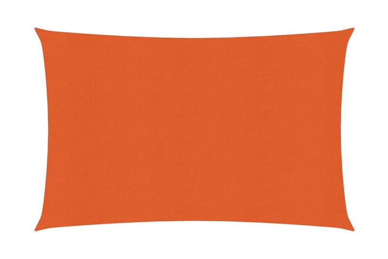 Solseil 160 g/m² oransje 3,5x4,5 m HDPE - Oransj - Hagemøbler - Solbeskyttelse - Solseil