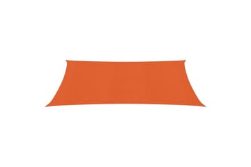 Solseil 160 g/m² oransje 3,5x5 m HDPE - Oransj - Hagemøbler - Solbeskyttelse - Solseil