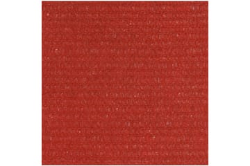 Solseil 160 g/m² rød 3x6 m HDPE - Rød - Hagemøbler - Solbeskyttelse - Solseil