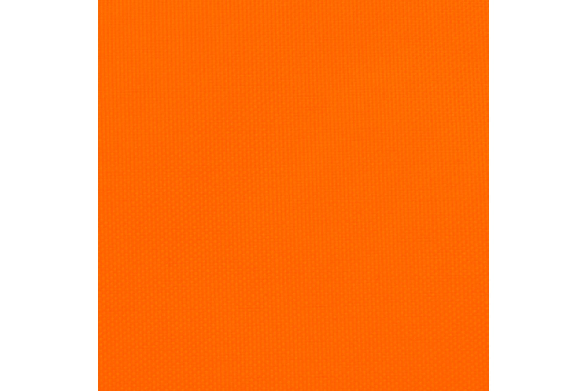 Solseil oxfordstoff firkantet 3,6x3,6 m oransje - Oransj - Hagemøbler - Solbeskyttelse - Solseil