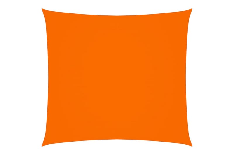 Solseil oxfordstoff firkantet 6x6 m oransje - Oransj - Hagemøbler - Solbeskyttelse - Solseil