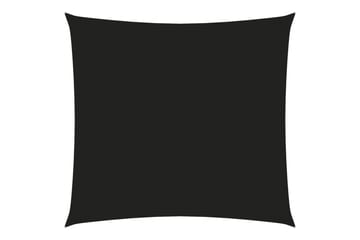 Solseil oxfordstoff rektangulær 2x2,5 m svart - Svart - Hagemøbler - Solbeskyttelse - Solseil