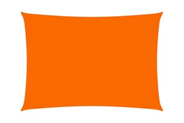 Solseil oxfordstoff rektangulær 2x4 m oransje - Oransj - Hagemøbler - Solbeskyttelse - Solseil