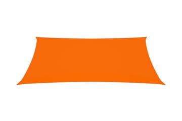 Solseil oxfordstoff rektangulær 2x4 m oransje - Oransj - Hagemøbler - Solbeskyttelse - Solseil