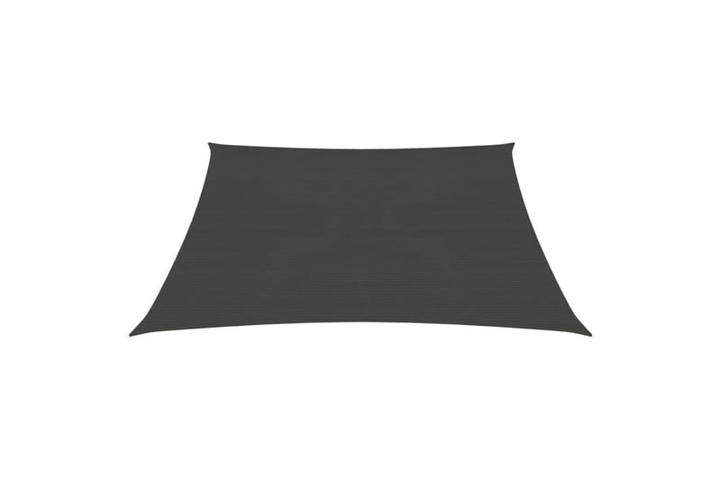 Solseil 160 g/m² antrasitt 2,5x2,5 m HDPE - Antrasittgrå - Hagemøbler - Solbeskyttelse - Solseil