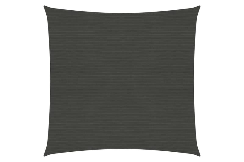 Solseil 160 g/m² antrasitt 2,5x2,5 m HDPE - Antrasittgrå - Hagemøbler - Solbeskyttelse - Solseil