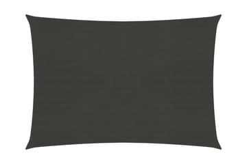 Solseil 160 g/m² antrasitt 2,5x3,5 m HDPE - Antrasittgrå - Hagemøbler - Solbeskyttelse - Solseil