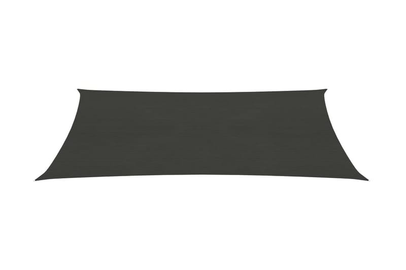 Solseil 160 g/m² antrasitt 3,5x5 m HDPE - Antrasittgrå - Hagemøbler - Solbeskyttelse - Solseil