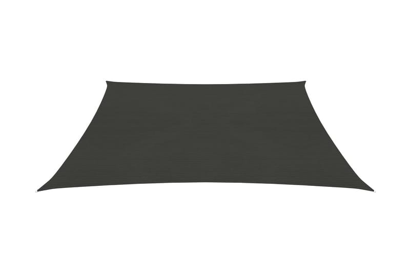 Solseil 160 g/m² antrasitt 3/4x2 m HDPE - Antrasittgrå - Hagemøbler - Solbeskyttelse - Solseil