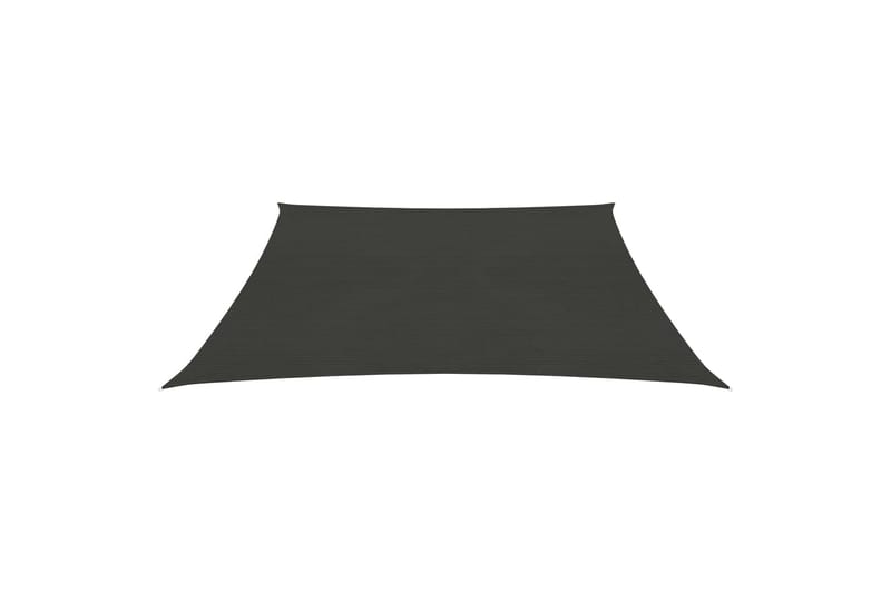Solseil 160 g/m² antrasitt 3/4x3 m HDPE - Antrasittgrå - Hagemøbler - Solbeskyttelse - Solseil