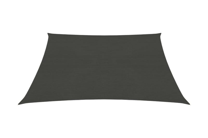 Solseil 160 g/m² antrasitt 3x3 m HDPE - Antrasittgrå - Hagemøbler - Solbeskyttelse - Solseil