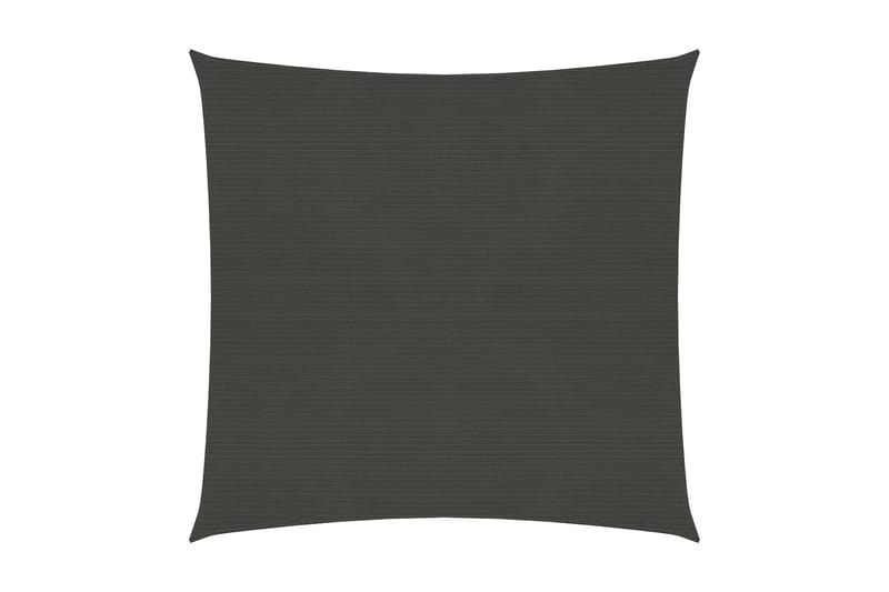 Solseil 160 g/m² antrasitt 5x5 m HDPE - Antrasittgrå - Hagemøbler - Solbeskyttelse - Solseil