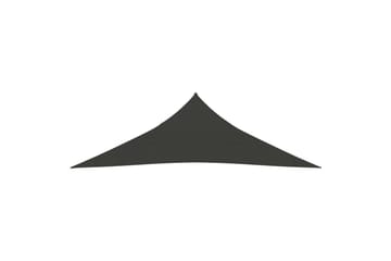 Solseil 160 g/m² antrasitt 5x5x6 m HDPE - Antrasittgrå - Hagemøbler - Solbeskyttelse - Solseil