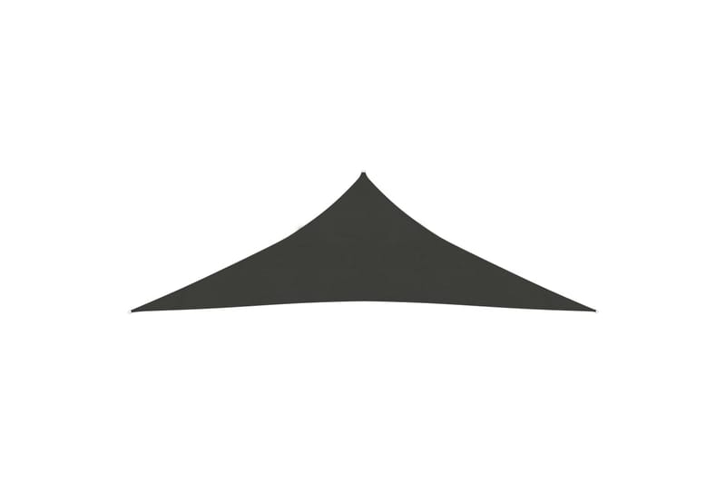 Solseil 160 g/m² antrasitt 5x5x6 m HDPE - Antrasittgrå - Hagemøbler - Solbeskyttelse - Solseil