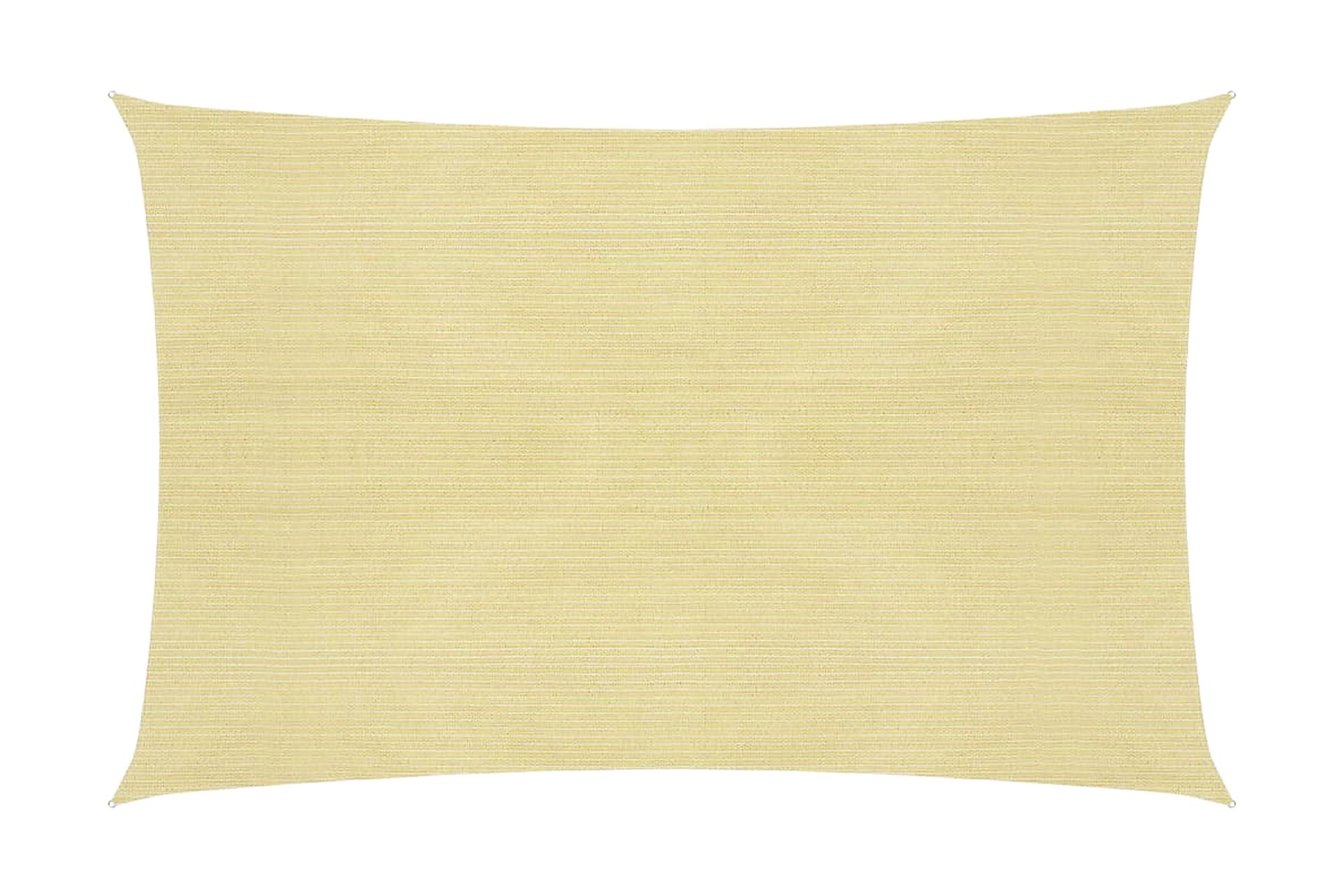 Solseil 160 g/m² beige 3,5x4,5 m HDPE - Beige - Hagemøbler - Solbeskyttelse - Solseil