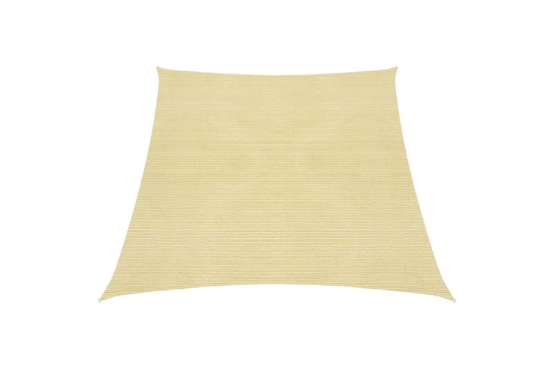 Solseil 160 g/m² beige 3/4x2 m HDPE - Beige - Hagemøbler - Solbeskyttelse - Solseil