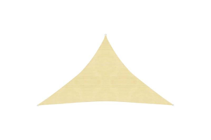 Solseil 160 g/m² beige 3x3x4,2 m HDPE - Beige - Solseil