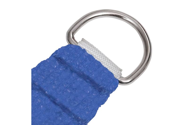Solseil 160 g/m² blå 2x4,5 m HDPE - Blå - Solseil