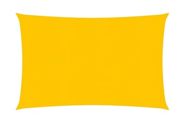 Solseil 160 g/m² gul 2,5x4 m HDPE - Gul - Hagemøbler - Solbeskyttelse - Solseil