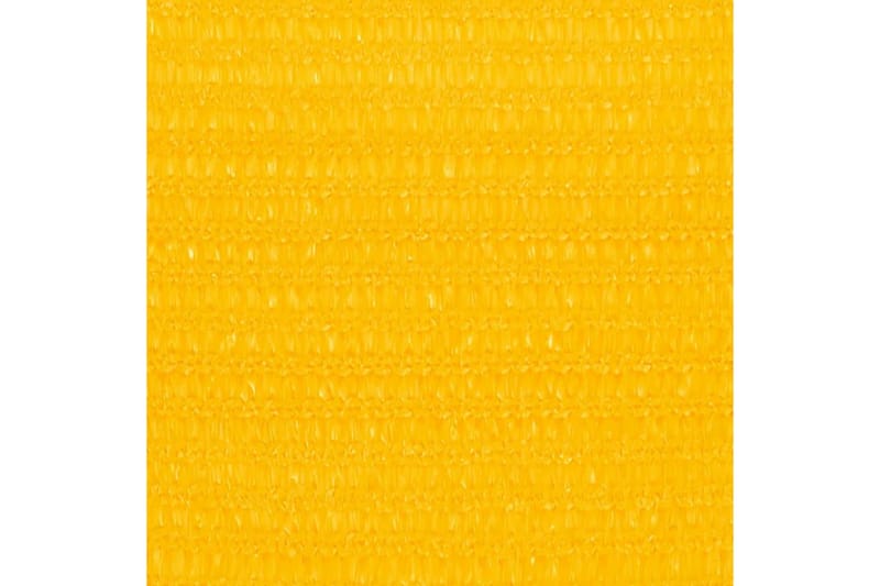 Solseil 160 g/m² gul 2,5x4 m HDPE - Gul - Hagemøbler - Solbeskyttelse - Solseil