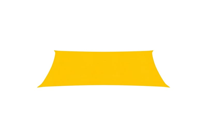 Solseil 160 g/m² gul 2x4 m HDPE - Gul - Hagemøbler - Solbeskyttelse - Solseil