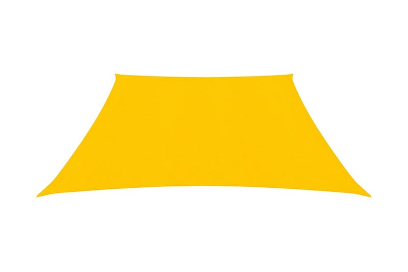 Solseil 160 g/m² gul 3/4x2 m HDPE - Gul - Hagemøbler - Solbeskyttelse - Solseil