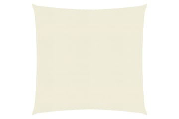 Solseil 160 g/m² kremhvit 4,5x4,5 m HDPE - Krem - Hagemøbler - Solbeskyttelse - Solseil