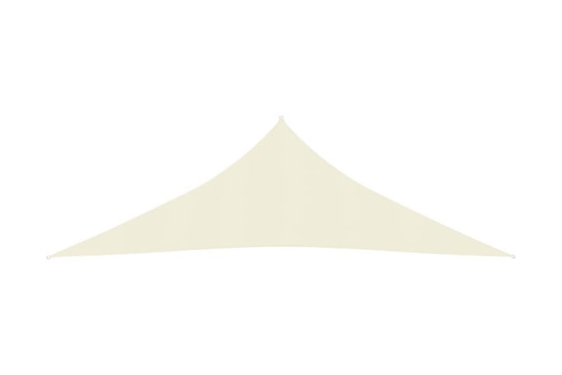 Solseil 160 g/m² kremhvit 4x4x5,8 m HDPE - Krem - Hagemøbler - Solbeskyttelse - Solseil