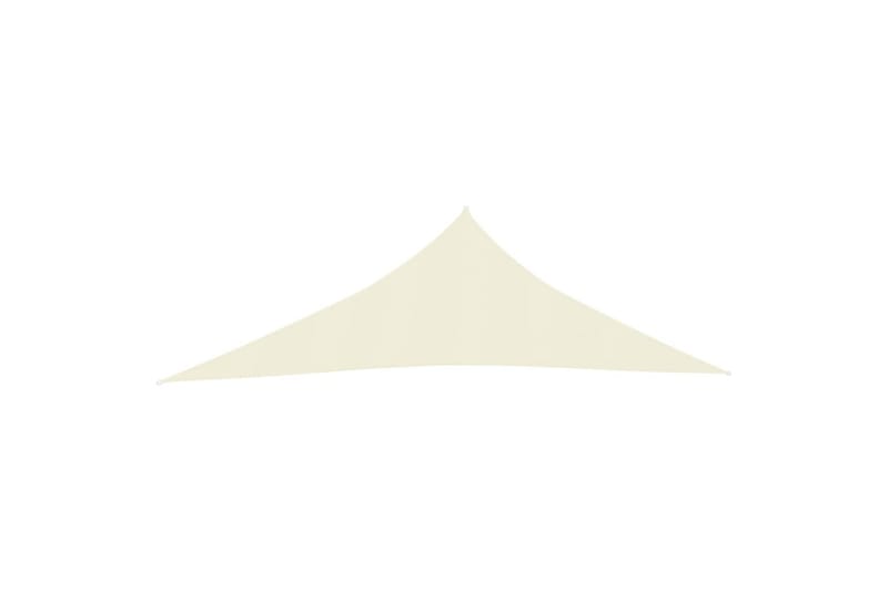 Solseil 160 g/m² kremhvit 4x5x6,8 m HDPE - Krem - Hagemøbler - Solbeskyttelse - Solseil