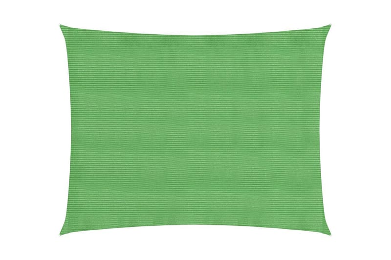 Solseil 160 g/m² lysegrønn 3,5x4,5 m HDPE - grønn - Solseil