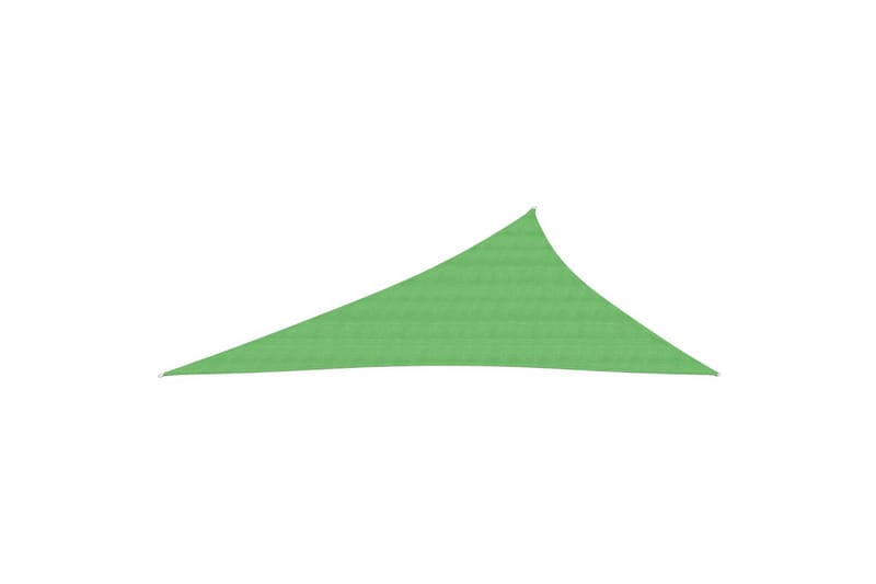 Solseil 160 g/m² lysegrønn 4x5x6,8 m HDPE - Grønn - Hagemøbler - Solbeskyttelse - Solseil