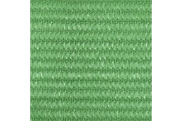 Solseil 160 g/m² lysegrönn 3x3x4,2 m HDPE - grönn - Hagemøbler - Solbeskyttelse - Solseil