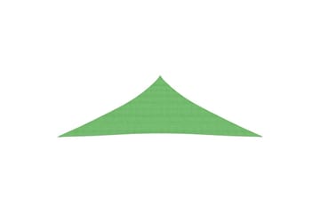Solseil 160 g/m² lysegrönn 3x3x4,2 m HDPE - grönn - Hagemøbler - Solbeskyttelse - Solseil