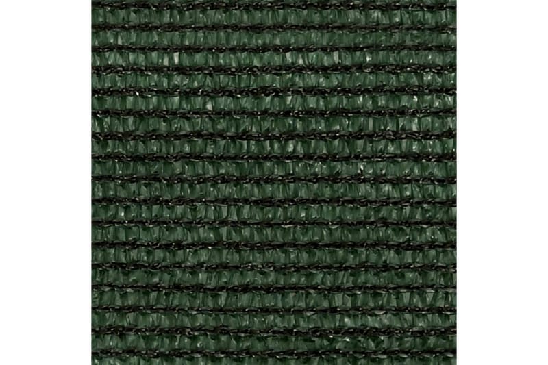 Solseil 160 g/m² mørkegrønn 3,5x3,5x4,9 m HDPE - grønn - Solseil
