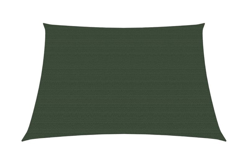 Solseil 160 g/m² mørkegrønn 3/4x2 m HDPE - grønn - Hagemøbler - Solbeskyttelse - Solseil