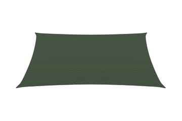 Solseil 160 g/m² mørkegrønn 3/4x2 m HDPE - grønn - Hagemøbler - Solbeskyttelse - Solseil