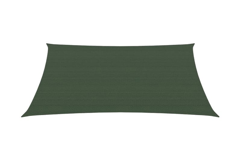 Solseil 160 g/m² mørkegrønn 3/4x2 m HDPE - grønn - Hagemøbler - Solbeskyttelse - Solseil