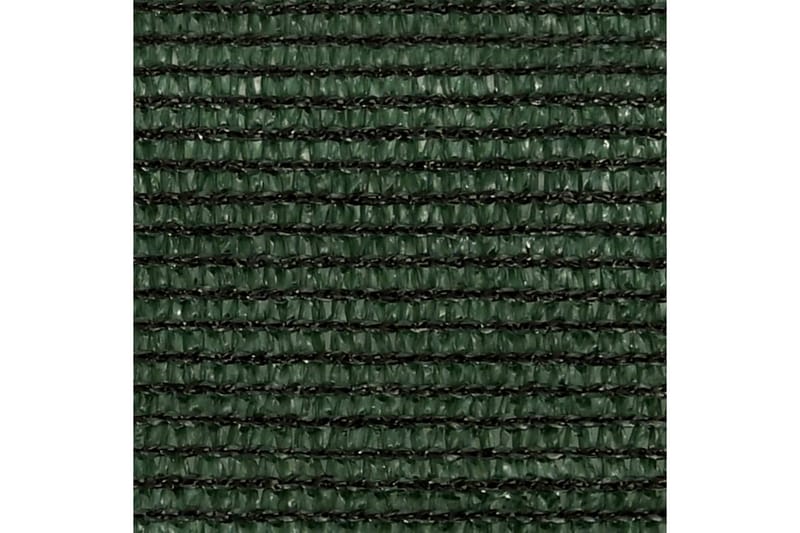 Solseil 160 g/m² mörkegrönn 3x3x4,2 m HDPE - grönn - Hagemøbler - Solbeskyttelse - Solseil
