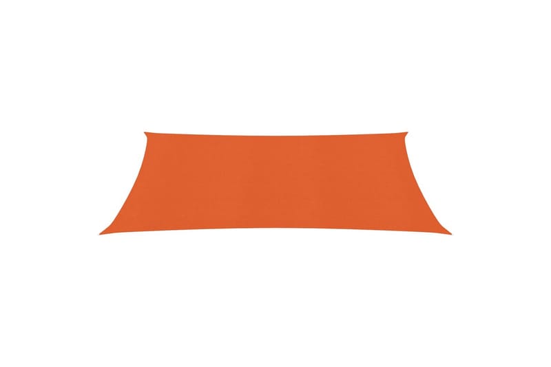 Solseil 160 g/m² oransje 2,5x4 m HDPE - Oransj - Solseil