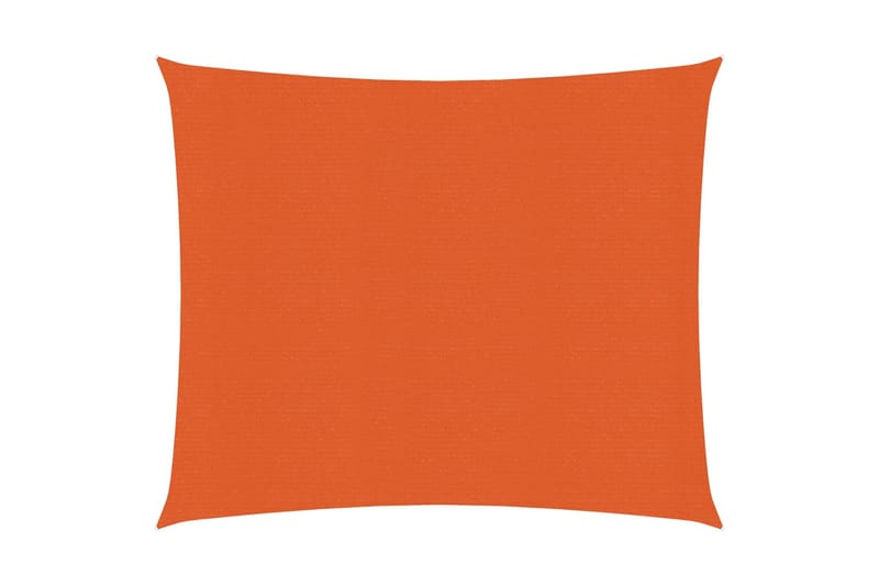 Solseil 160 g/m² oransje 3,6x3,6 m HDPE - Oransj - Solseil