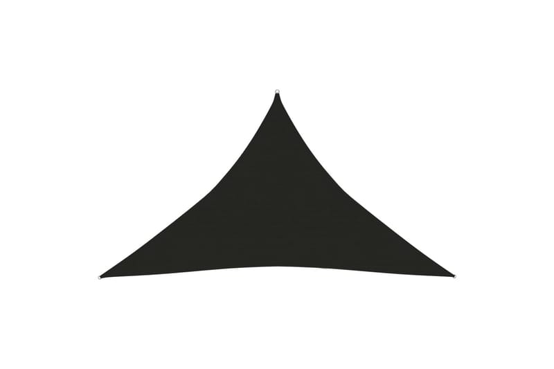 Solseil 160 g/m² svart 3x3x4,2 m HDPE - Svart - Hagemøbler - Solbeskyttelse - Solseil