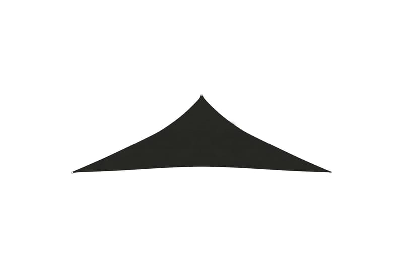Solseil 160 g/m² svart 3x3x4,2 m HDPE - Svart - Hagemøbler - Solbeskyttelse - Solseil
