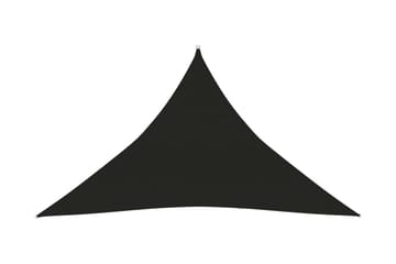 Solseil 160 g/m² svart 4x4x5,8 m HDPE - Svart - Hagemøbler - Solbeskyttelse - Solseil