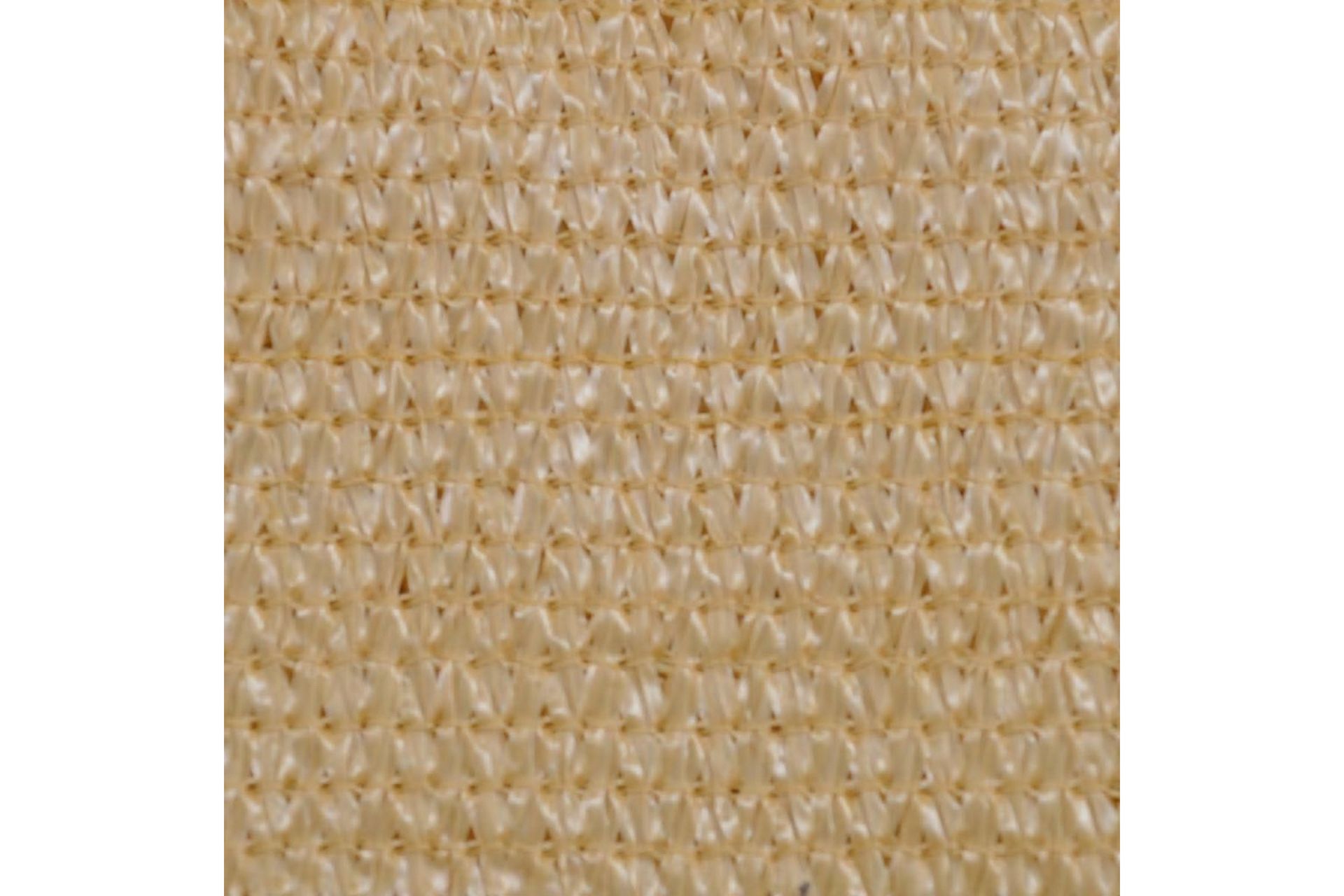 Solseil HDPE firkantet 2x2 m beige - Hagemøbler - Solbeskyttelse - Solseil