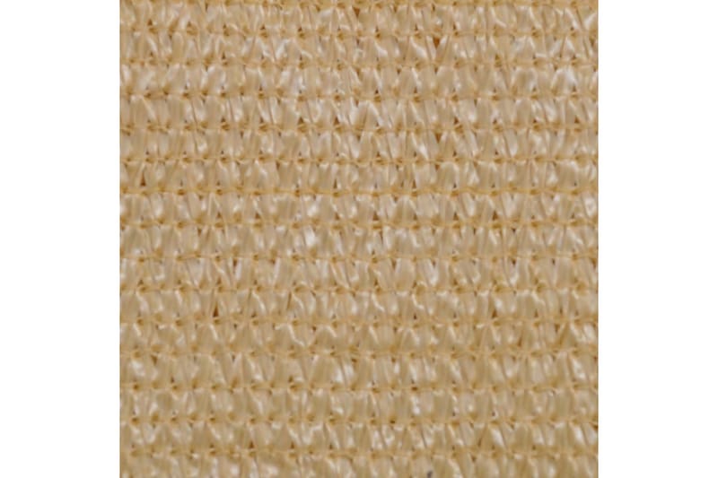 Solseil HDPE firkantet 2x2 m beige - Hagemøbler - Solbeskyttelse - Solseil