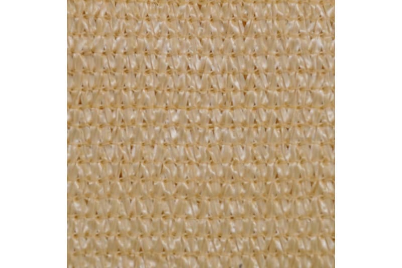 Solseil HDPE firkantet 2x2 m beige - Solseil