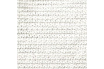Solseil HDPE rektangulr 2x4 m hvit - Hagemøbler - Solbeskyttelse - Solseil