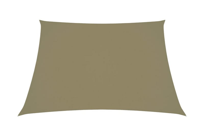 Solseil oxfordstoff firkantet 7x7 m beige - Beige - Hagemøbler - Solbeskyttelse - Solseil
